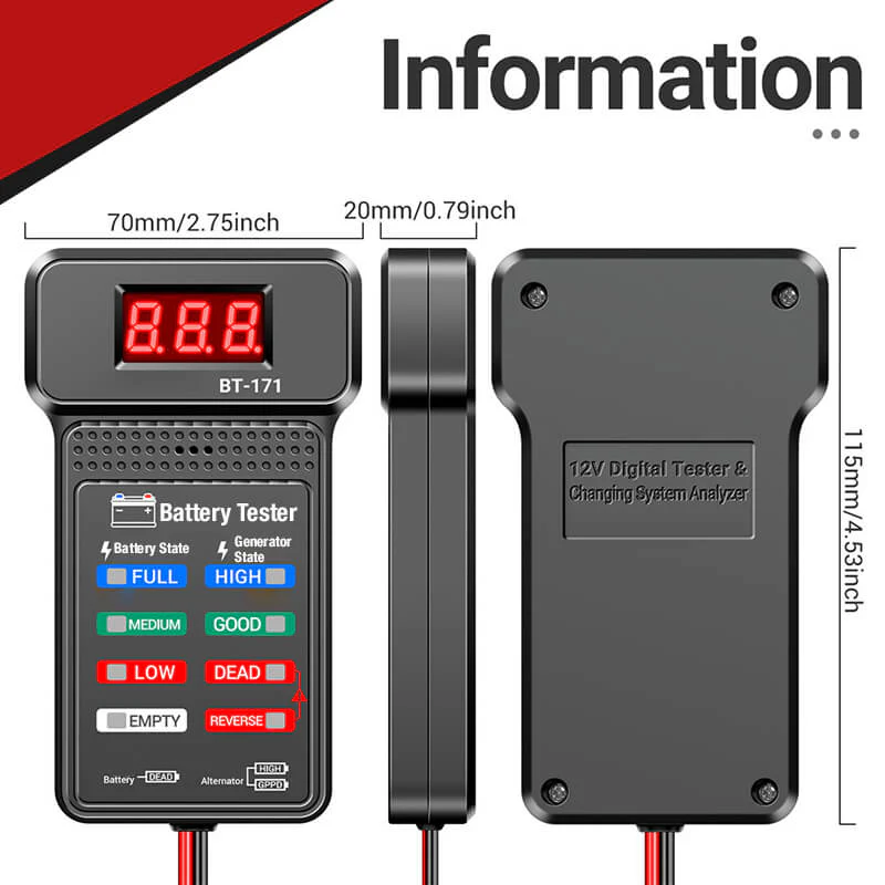 Multi-function car 12V battery tester（50%OFF） - Image 9