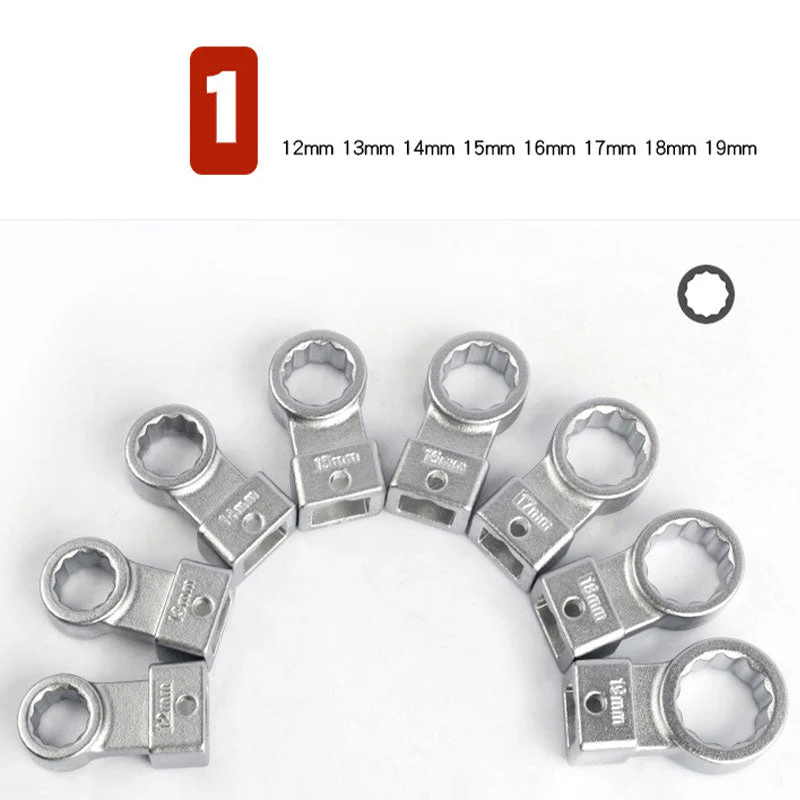 15 Piece Portable Replaceable Head Belt Wrenches Set - Image 6