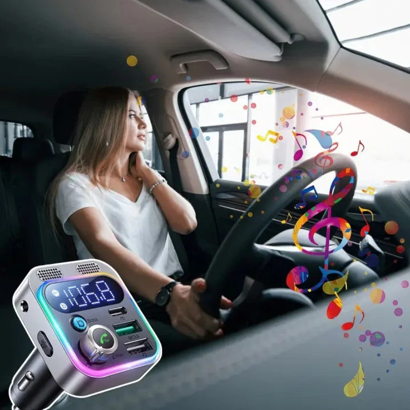 Multifunctional Bluetooth Transmitter for Car - Image 3