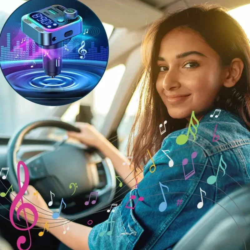 Multifunctional Bluetooth Transmitter for Car - Image 4