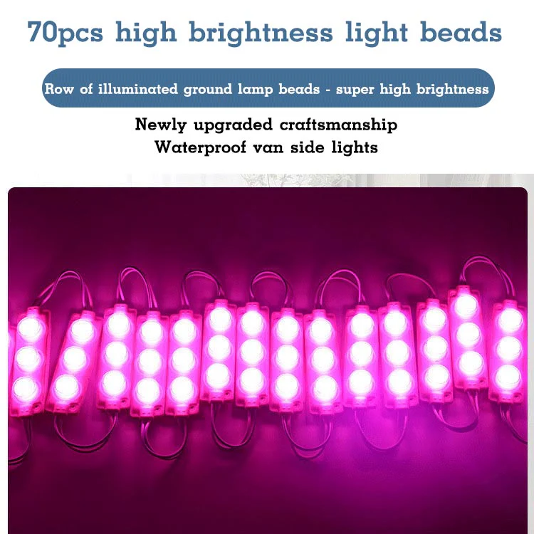 ✨Super Bright Waterproof LED Lamp Truck Sidelight Strip - Image 3