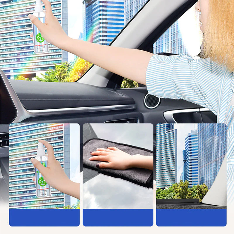 Car Glass Rain Repellent & Anti-Fog Coating Kit - Image 3