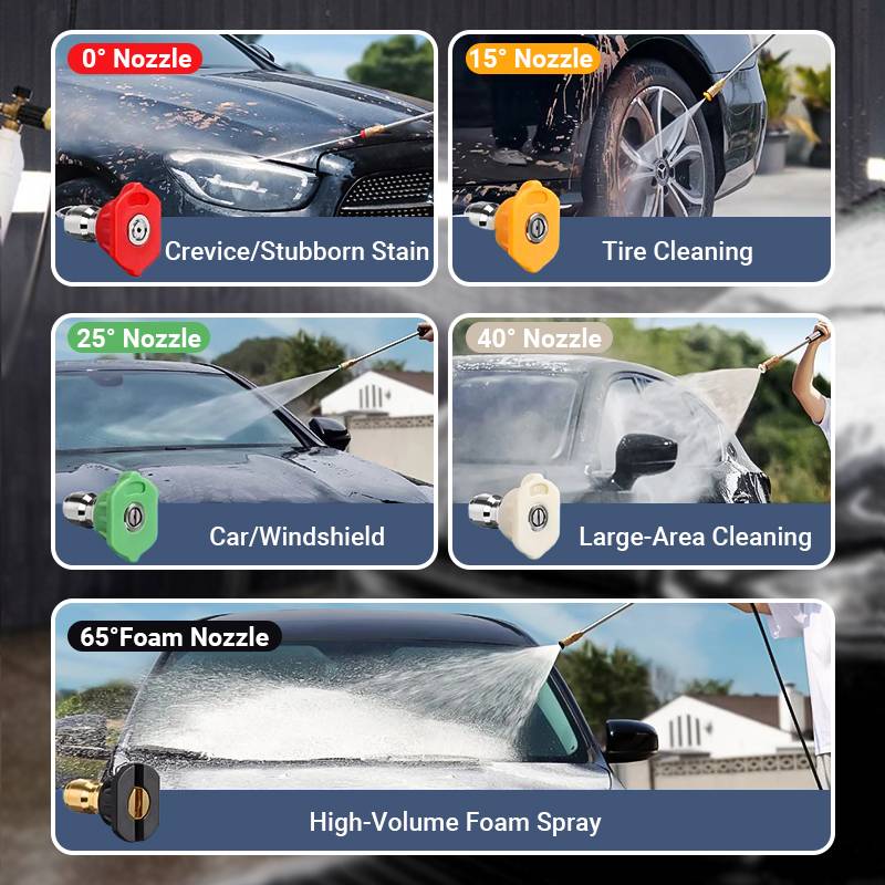 Car pressure washer nozzle set - Image 4