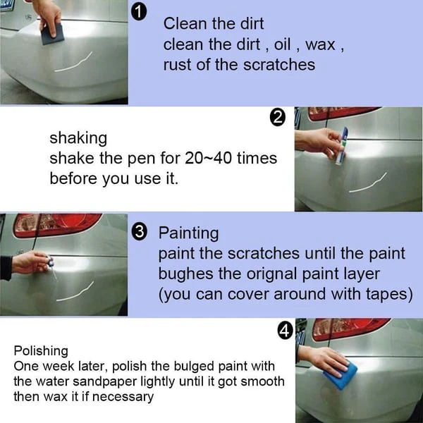 Scratch Repair Pen For Car/Motorcycle/Boat - Image 4
