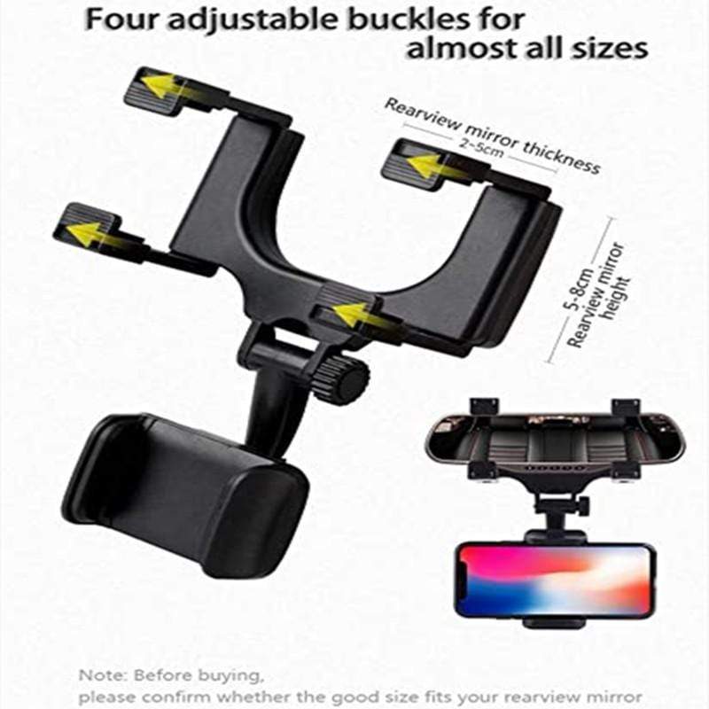 Car Rearview Mirror Phone Holder - Image 2