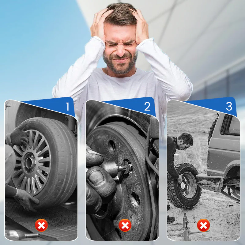 Multi-function Car Tire Screw Removal Tool 4 in 1 - Image 2