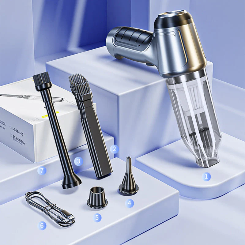 Multifunctional Portable Car Vacuum Cleaner - Image 8