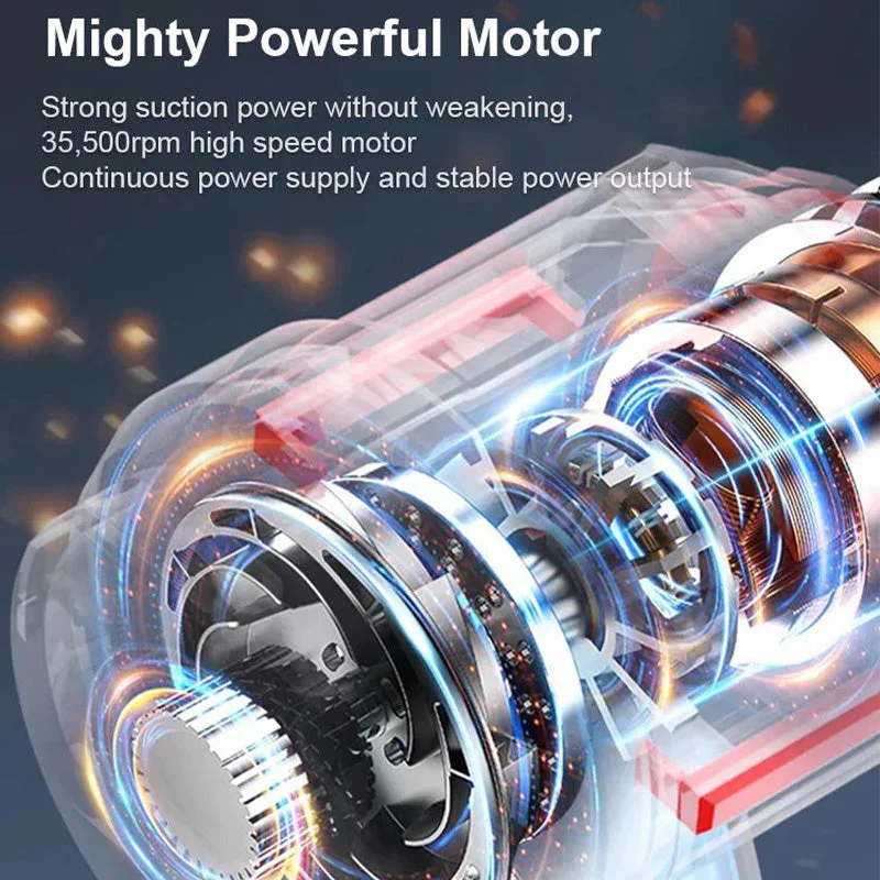 Multifunctional Portable Car Vacuum Cleaner - Image 9