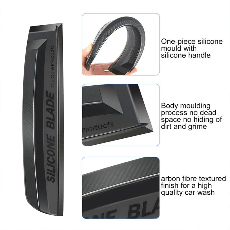Car Window Soft Silicone Water Wiper - Image 3