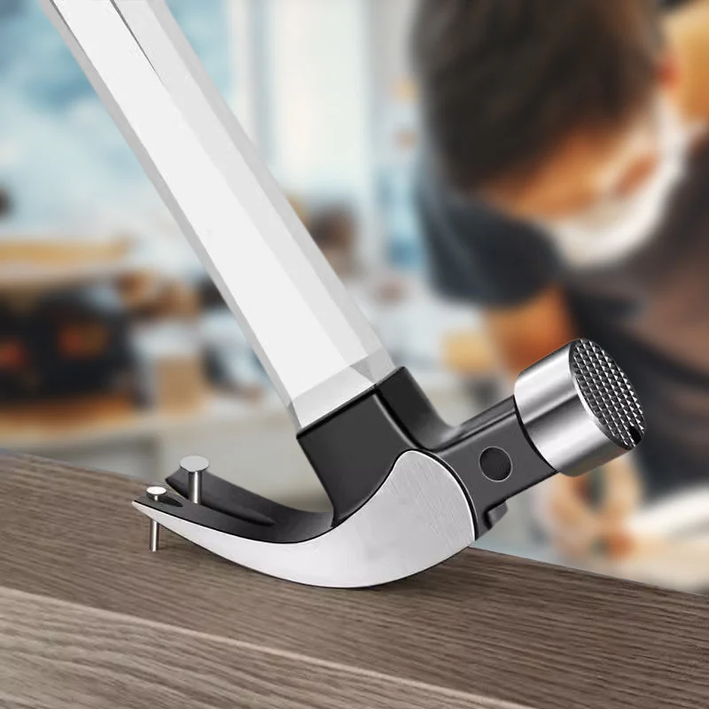 🔨Carbon Steel Long Handle Magnetic Claw Hammer - Image 2