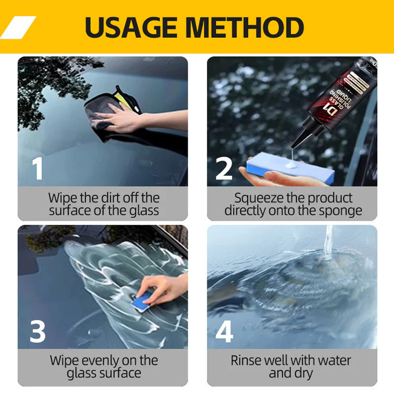 Auto Glass Scratch Care Polishing Fluid - Image 8