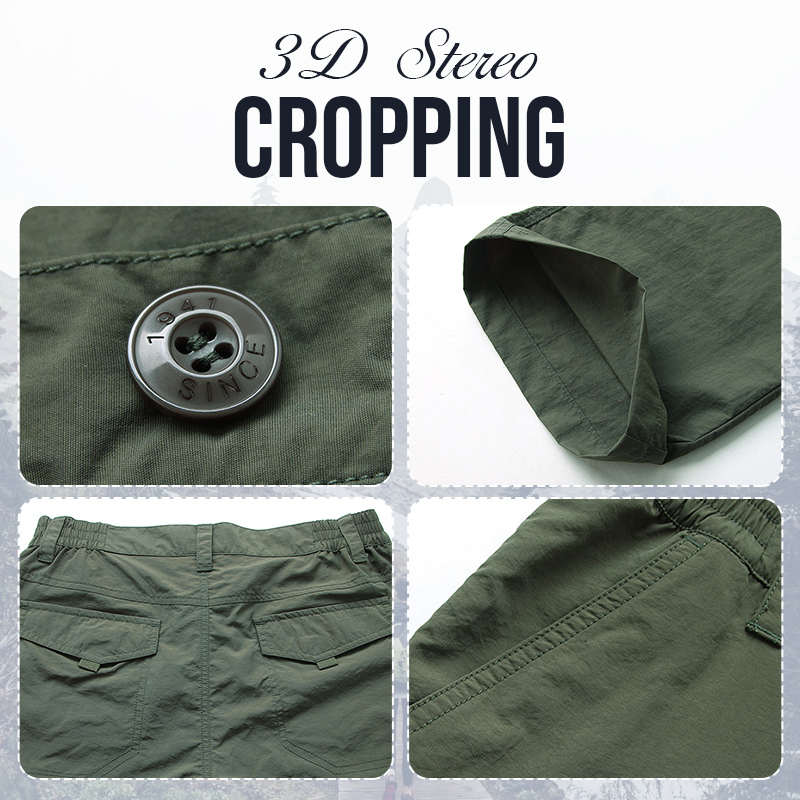 Outdoor quick-drying multi-pocket cargo pants (Thin/Thick) - Image 3