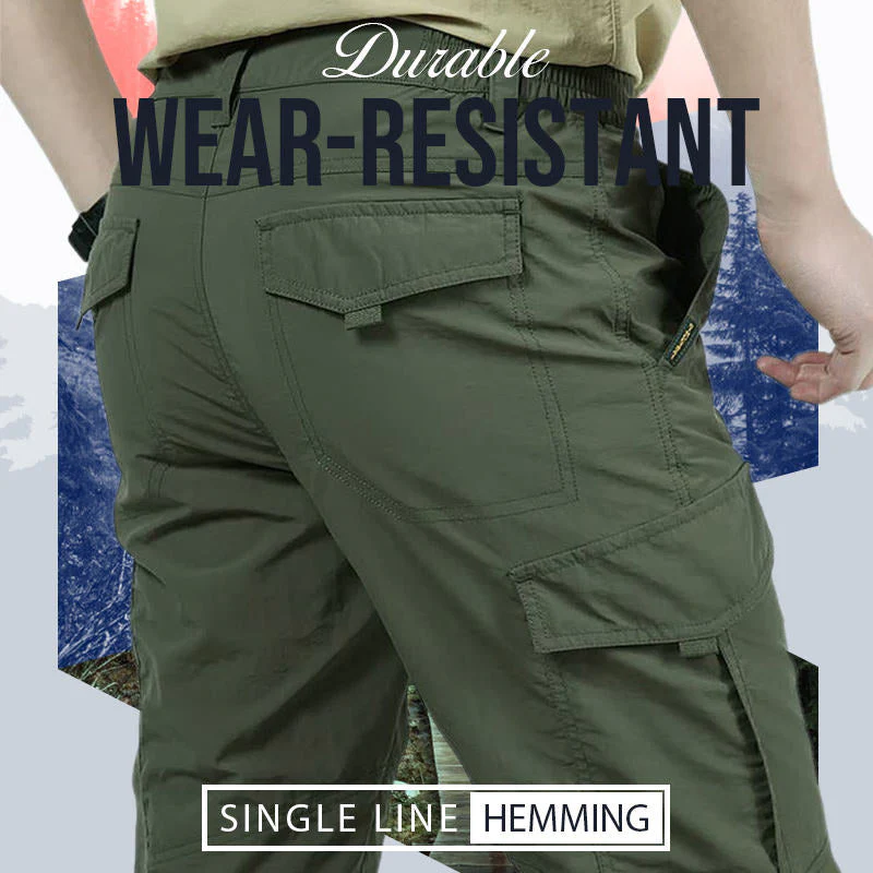 Outdoor quick-drying multi-pocket cargo pants (Thin/Thick) - Image 4
