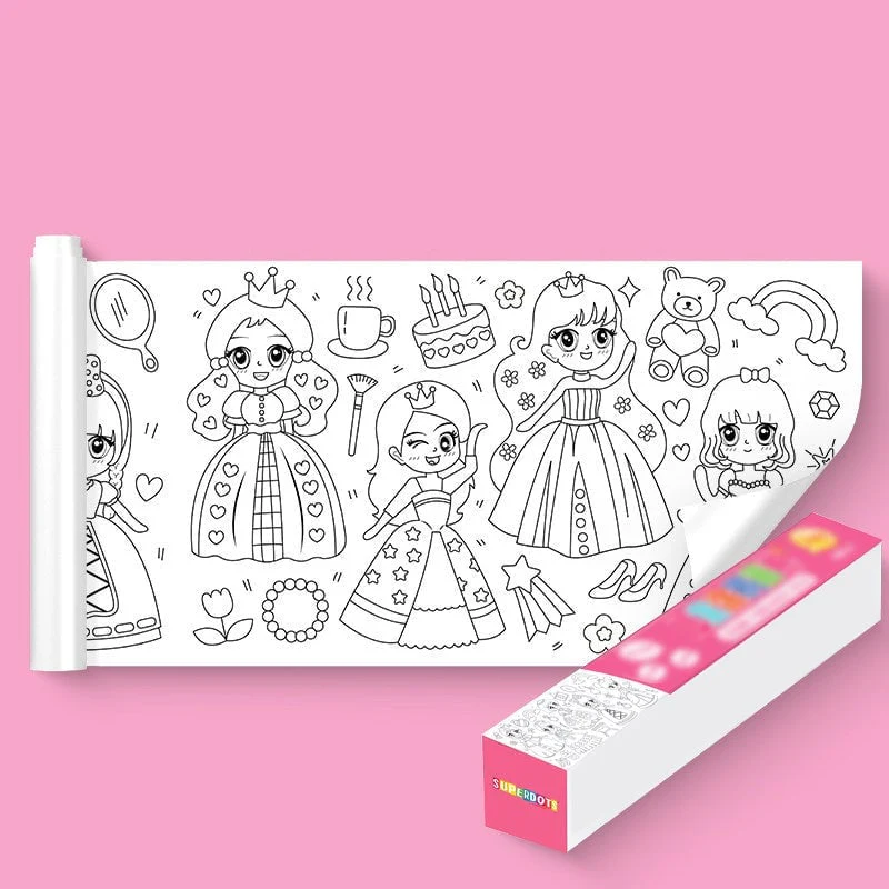 CHRISTMAS HOT SALE - Children's Drawing Roll - Image 12