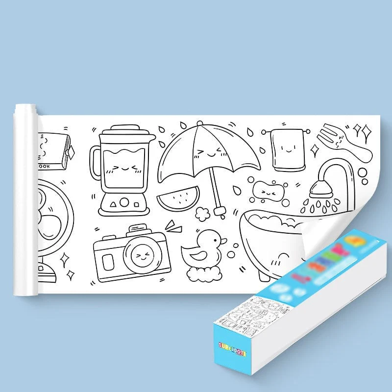 CHRISTMAS HOT SALE - Children's Drawing Roll - Image 14