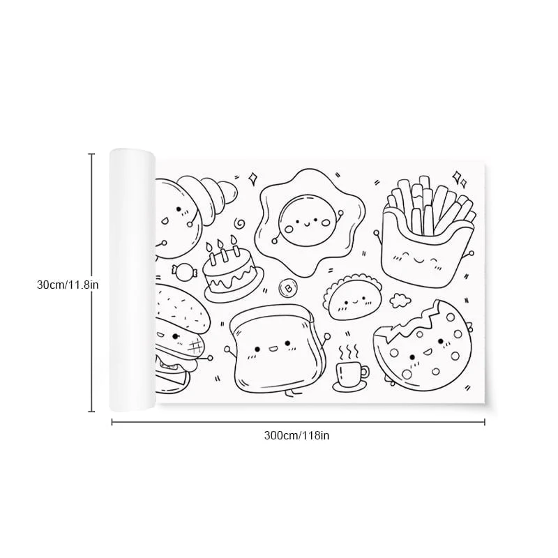 CHRISTMAS HOT SALE - Children's Drawing Roll - Image 9