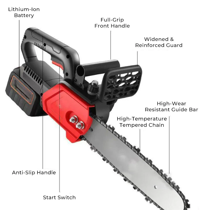 🔥Cordless high-power lithium battery chainsaw🎁 - Image 2