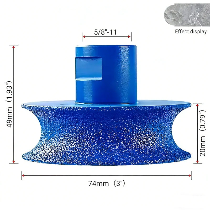 Concave Edge Grinding Wheel for Stone - Image 9