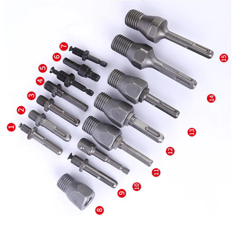 15 Styles Power Tool Adapter Connector Rods - Image 9
