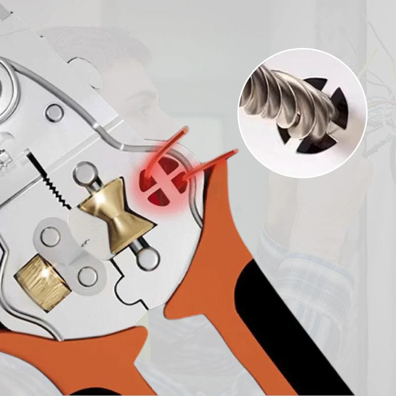 Time-Saving Multifunctional Wire Stripper & Cutter - Image 7