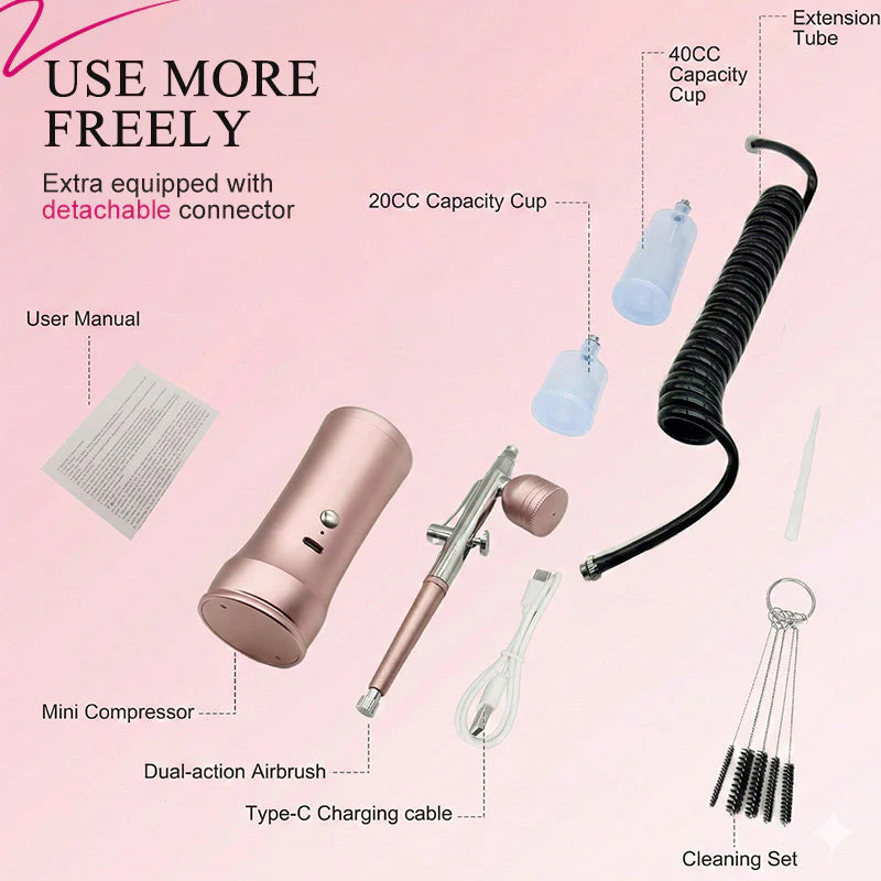 Cordless Airbrush Kit With Compressor - Image 6