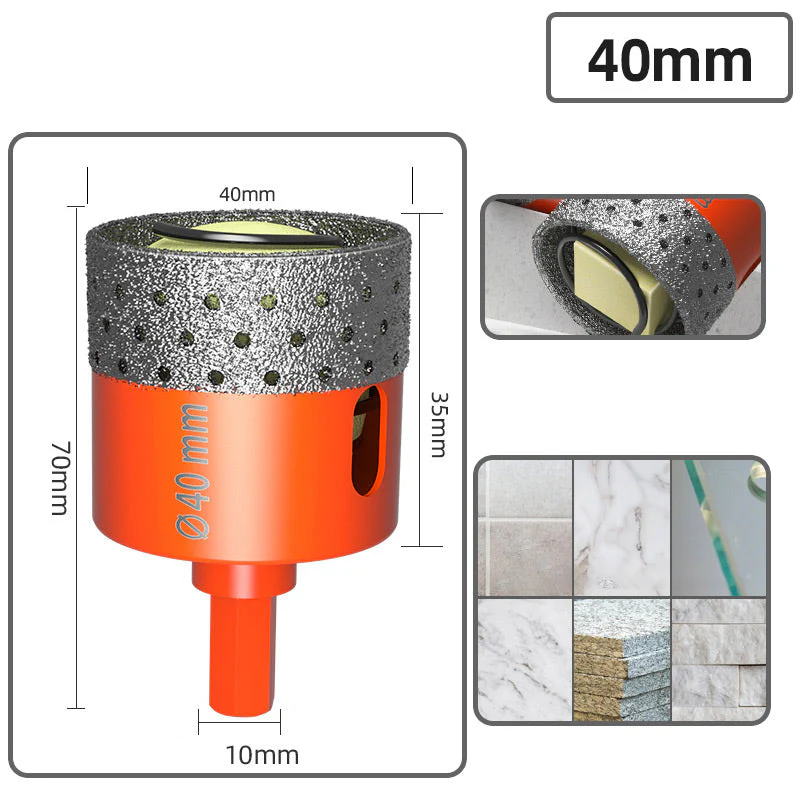 Core Drill Bits for Tiles Marbles - Image 9