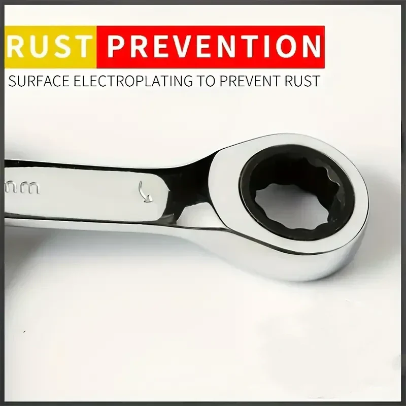 CR-V Steel Ratcheting Combination Wrench - Image 2