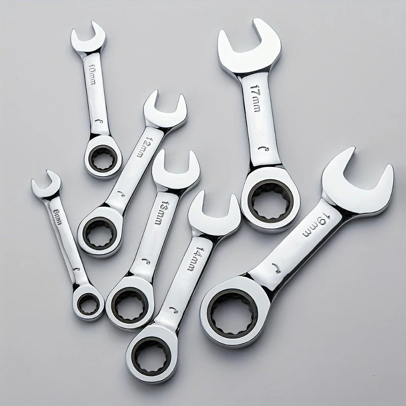 CR-V Steel Ratcheting Combination Wrench - Image 6