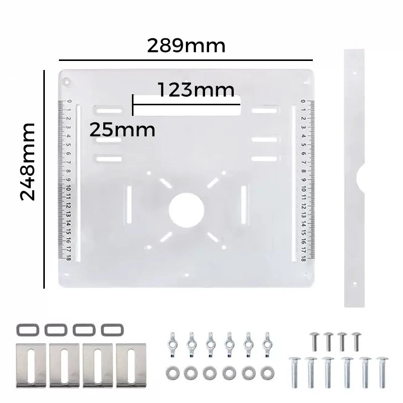 Acrylic Base Plate For Woodworking Special Cutting Machine - Image 10