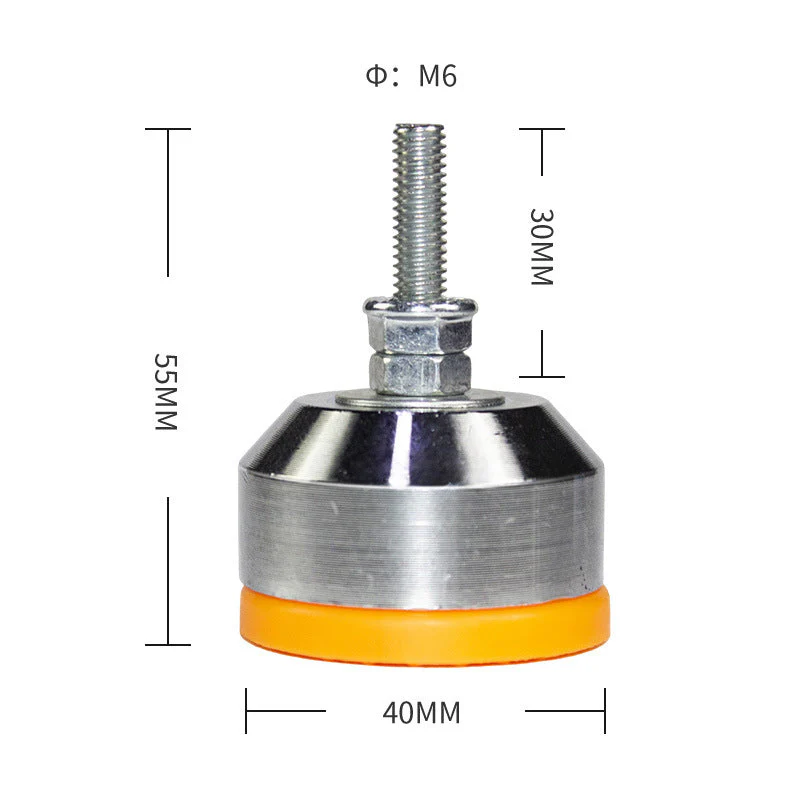 Heavy Duty Leveling Feet with M6 Thread for Cutting Machine - Image 7