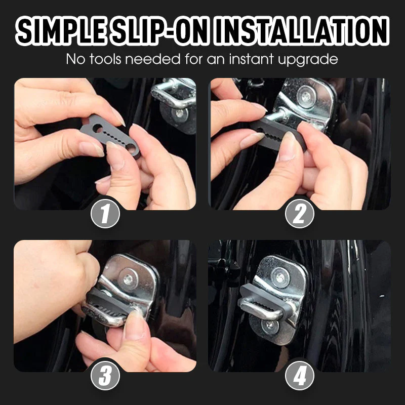 🚗✨ Silicone Damping Pads for Quieter Car Doors – No More Slamming, More Comfort & Durability! 🌿🛡️ - Image 4