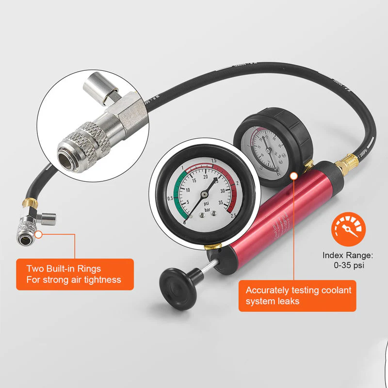 15 Pcs Universal Radiator Pressure Leakage Tester - Image 6