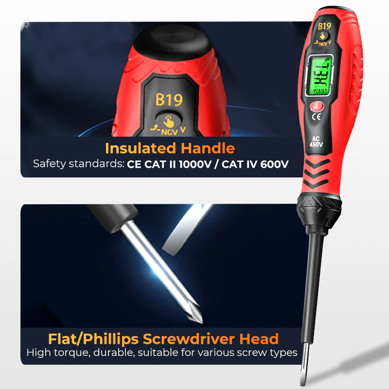 ✍️⚡Intelligent Non-Contact Voltage Tester - Safe & Efficient Electrician's Best Tool💡 - Image 8