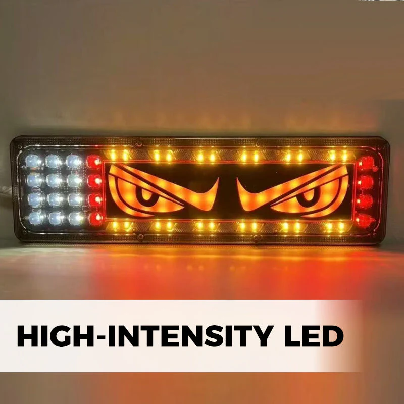 Devil's Eye Waterproof Tail Light for Truck Trailer - 2PCS/Set - Image 2