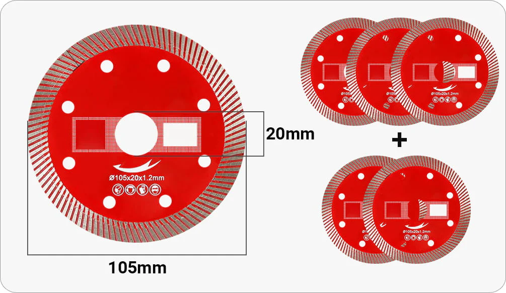 Ultra-fine corrugated tile cutting discs master（50%OFF） - Image 11