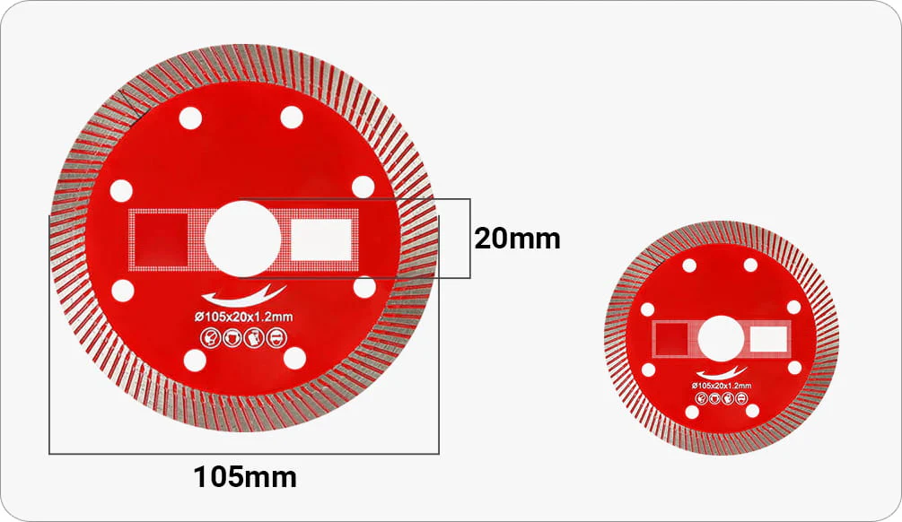 Ultra-fine corrugated tile cutting discs master（50%OFF） - Image 9