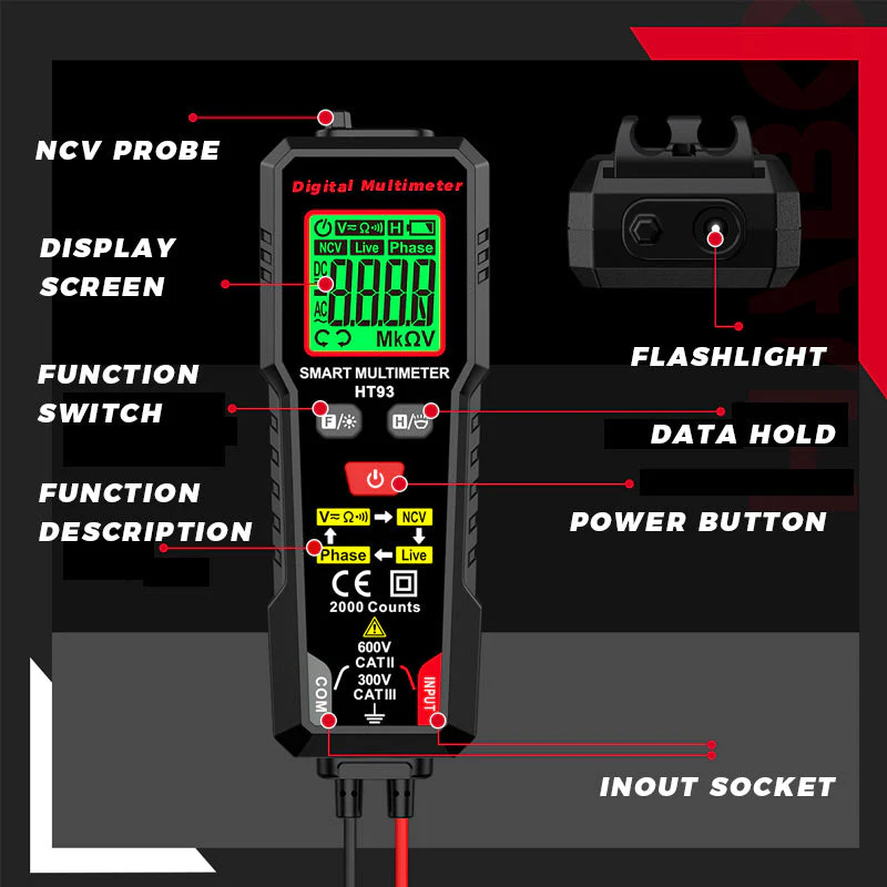🔥2025 Hot Sale🔥Digital Smart Multimeter - Image 3
