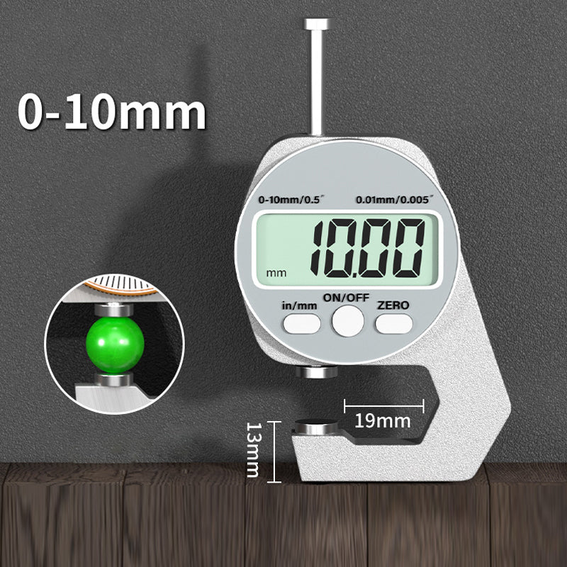 Digital thickness gauge with LCD display - Image 4