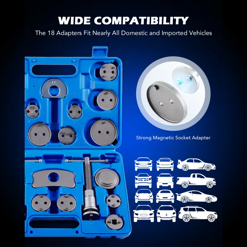 Disc Brake Caliper Compressor Tool Kit - Image 6
