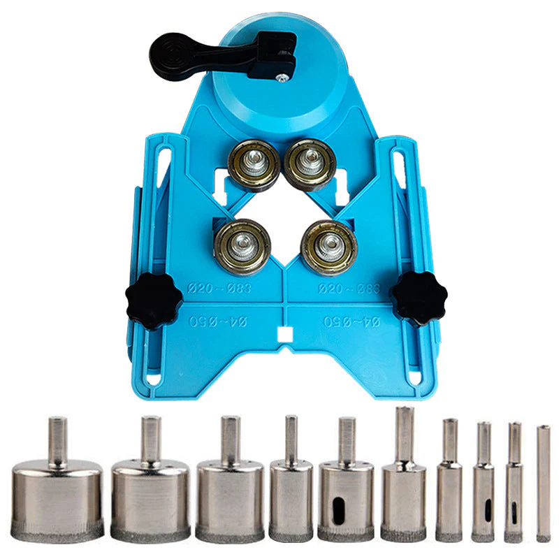 16PCS Drill Bit Hole Saw Guide Kit - Image 4