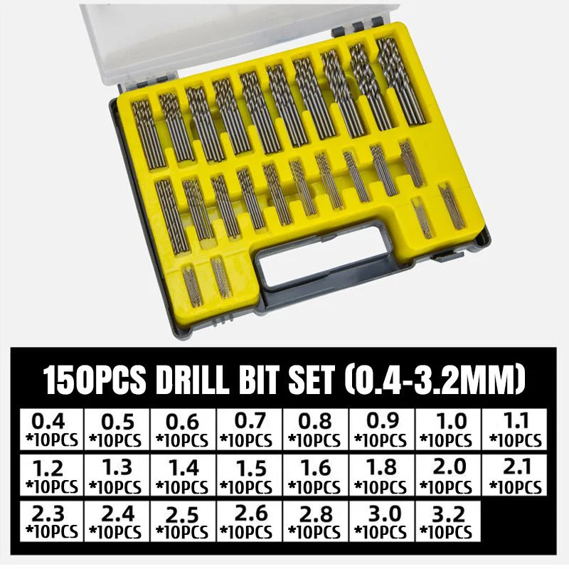 Titanium-plated high-speed steel drill bit set (multiple sets of specifications) - Image 10