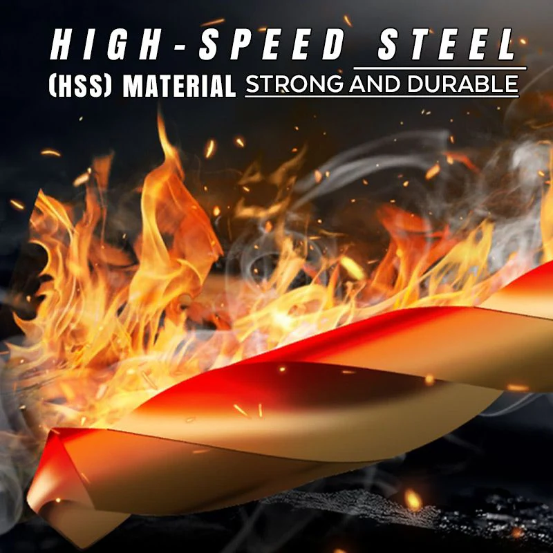Titanium-plated high-speed steel drill bit set (multiple sets of specifications) - Image 2