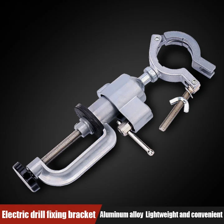 Electric Grinder Electric Drill Universal Rotating Fixed Bracket Vise Shelf - Image 3
