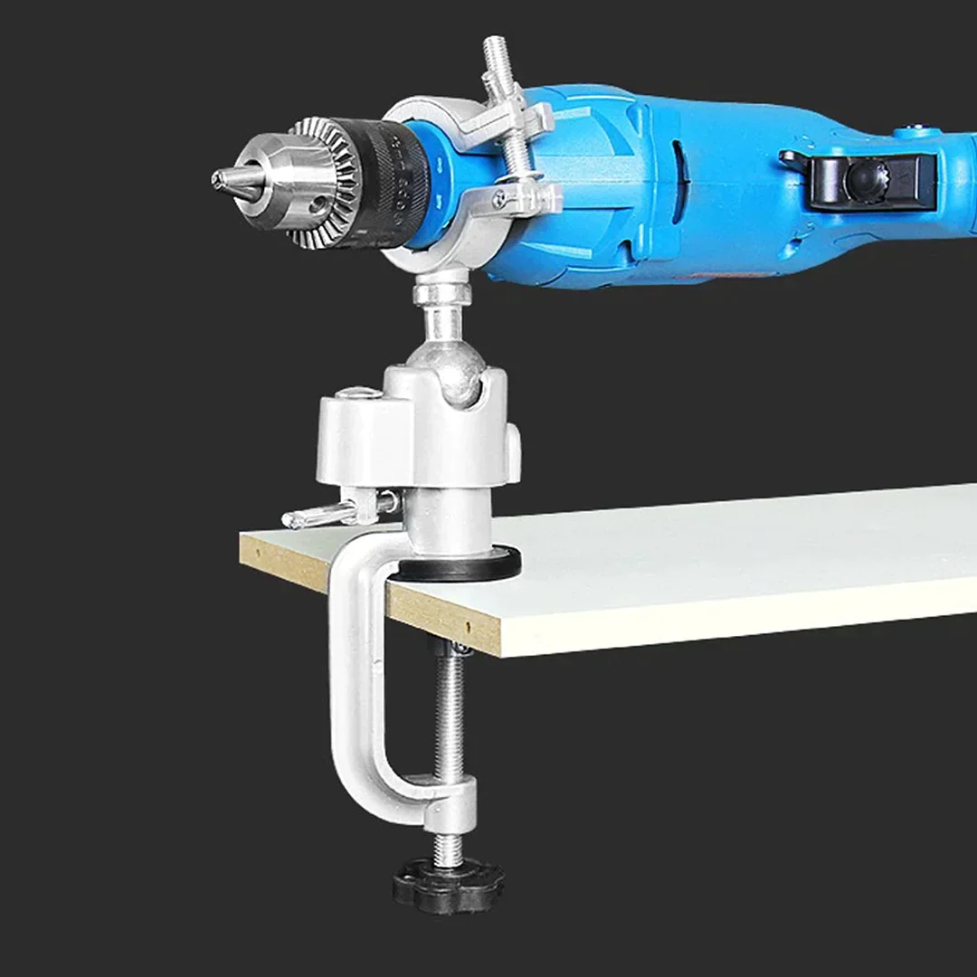 Electric Grinder Electric Drill Universal Rotating Fixed Bracket Vise Shelf - Image 6