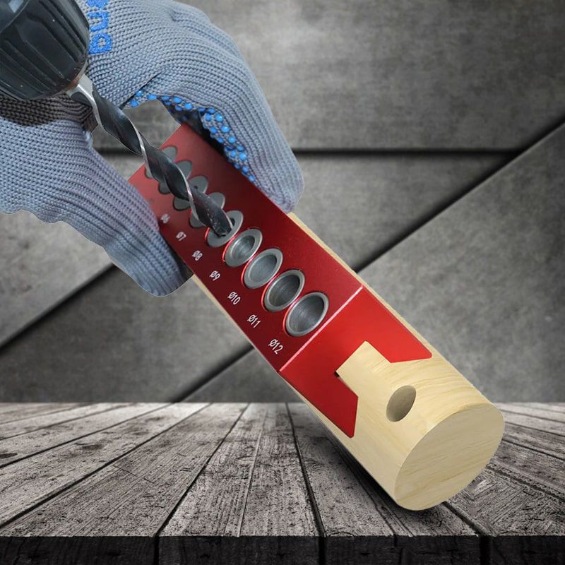 Woodworking Self-centering Vertical Drilling Locator - Image 3