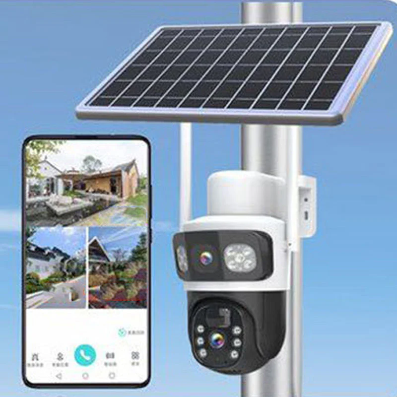 💯 Limited Time Half Price - Dual Lens Wireless Outdoor Solar Security Camera - Image 2