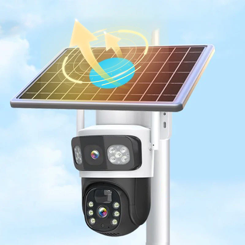 💯 Limited Time Half Price - Dual Lens Wireless Outdoor Solar Security Camera - Image 3