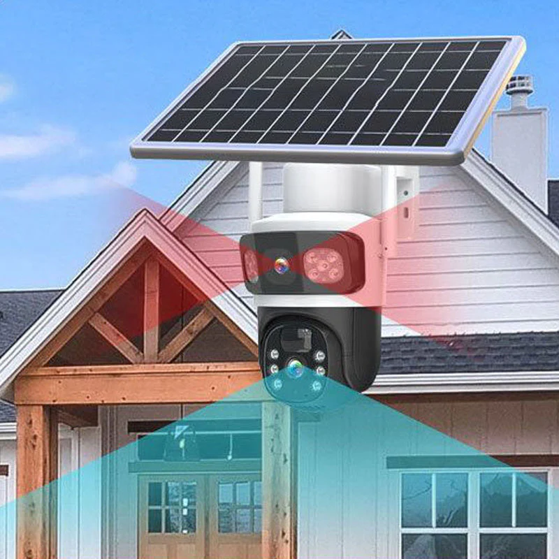 💯 Limited Time Half Price - Dual Lens Wireless Outdoor Solar Security Camera - Image 5