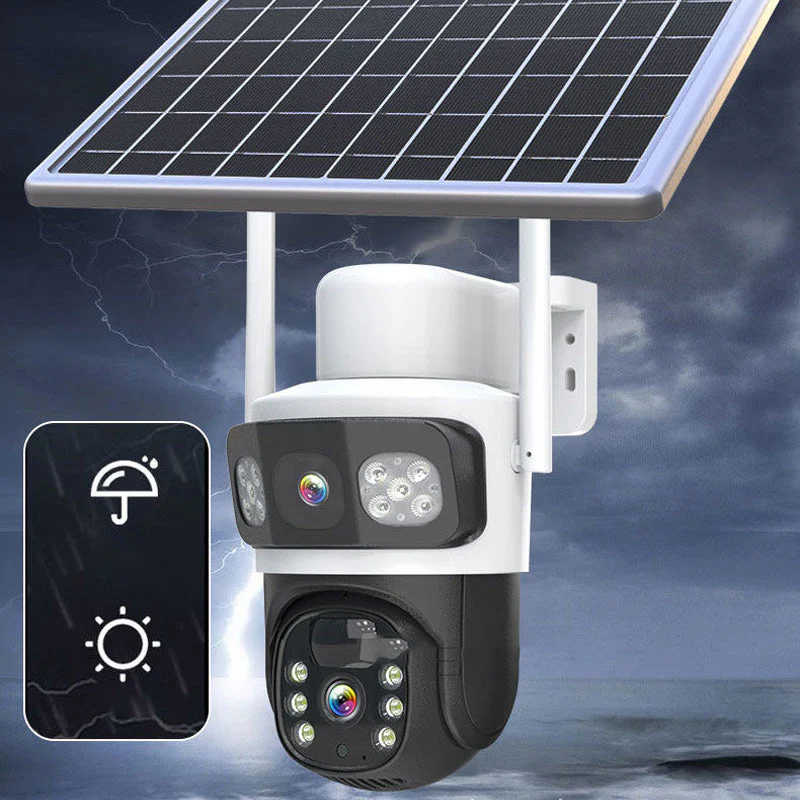 💯 Limited Time Half Price - Dual Lens Wireless Outdoor Solar Security Camera - Image 7
