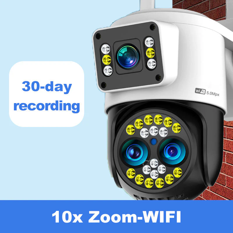 Dual Screen Night Vision HD Surveillance Camera - Image 17